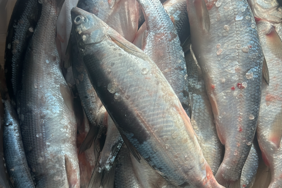 Fresh Skin on Herring Fillets (Boneless)